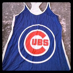 Chicago Cubs swim suit cover up/tank top